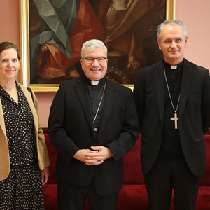 Nadbiskup Kutleša susreo se s američkim biskupom Monfortonom